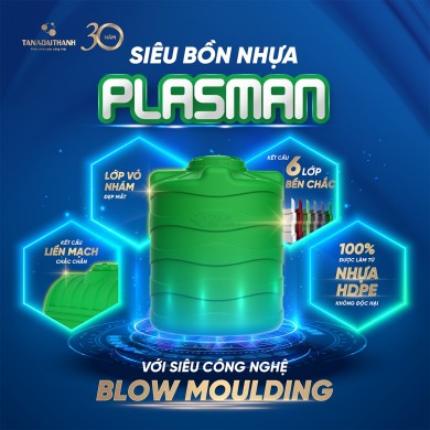 Khám phá độ bền và đa dạng ứng dụng của bồn nhựa Plasman